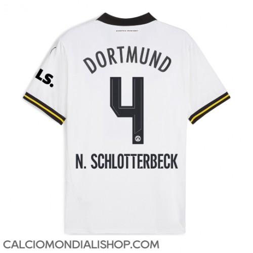 Maglie da calcio Borussia Dortmund Nico Schlotterbeck #4 Terza Maglia 2024-25 Manica Corta